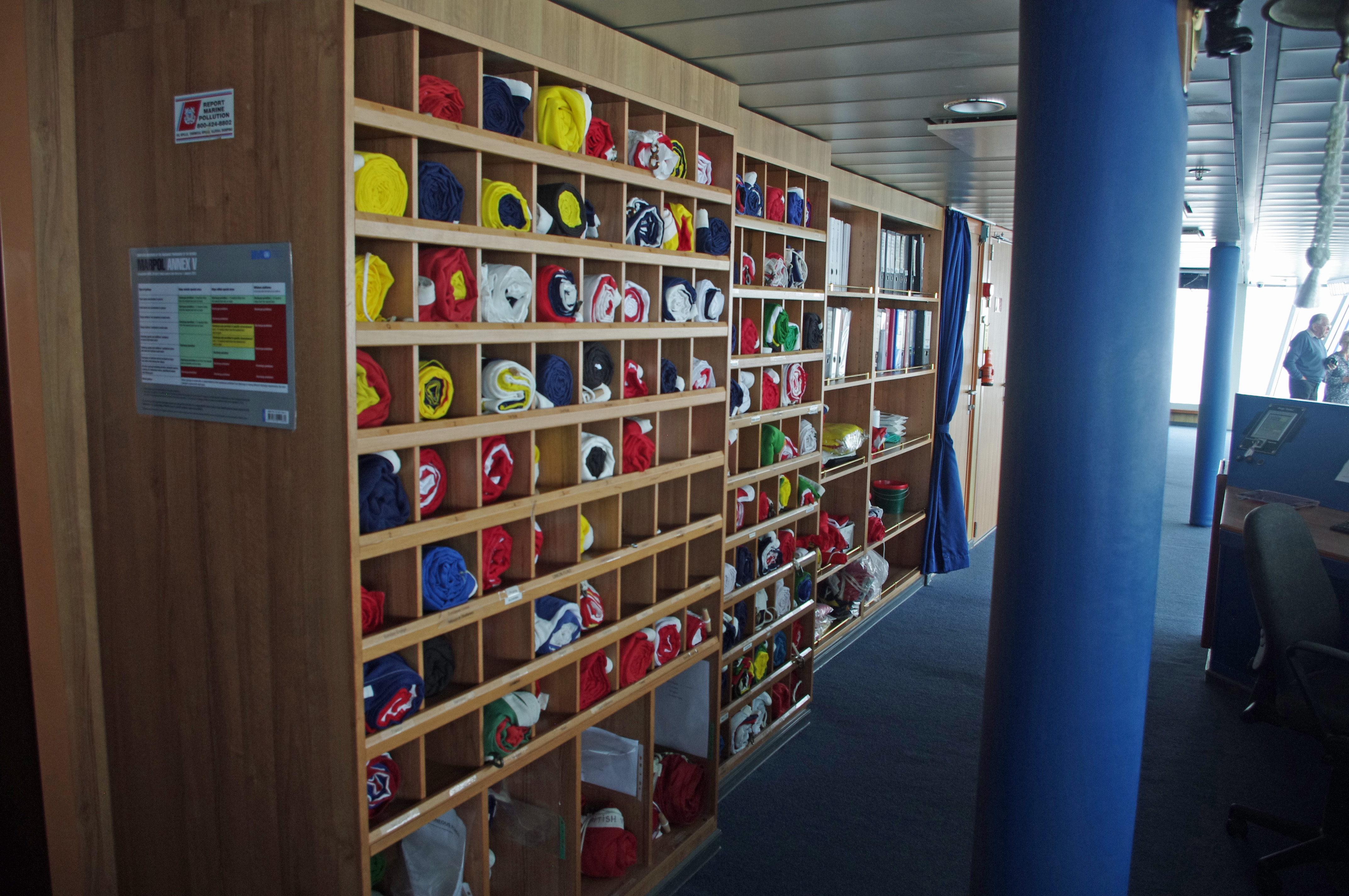Bridge Flag Lockers